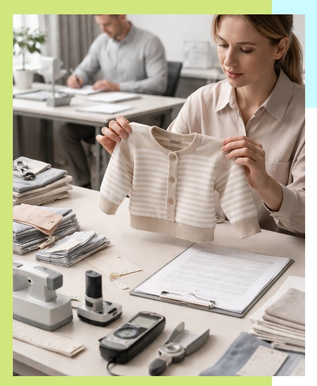 Сертификация детской одежды и текстильных изделий в Скопине