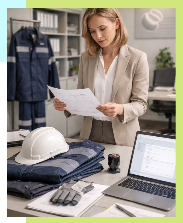 Сертификация спецодежды в Скопине от 7295 р. | Алешин-Скп