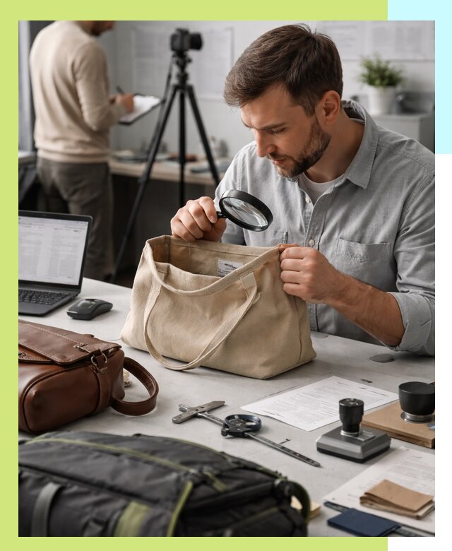 Сертификация сумок в Скопине, оформление и получение сертификатов