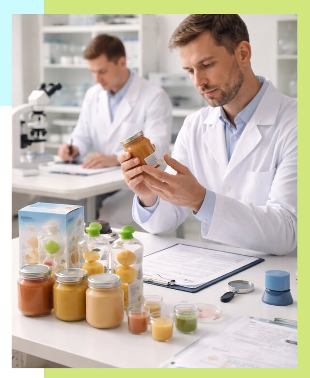 Сертификация детского питания в Скопине от 31263 р. | Алешин-Скп