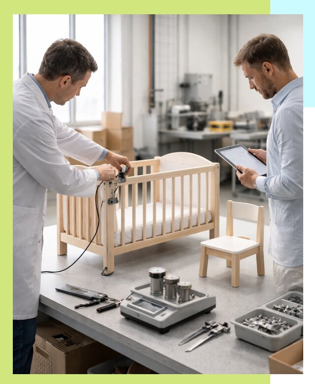 Сертификация детской мебели и проверка безопасности в Скопине