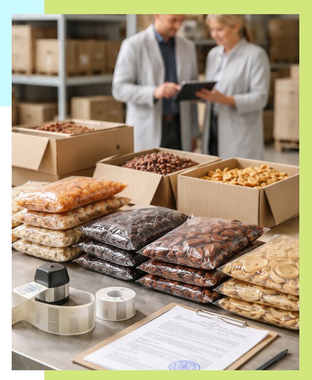 Сертификация сухофруктов в Скопине от 12505 р. | Алешин-Скп под ключ