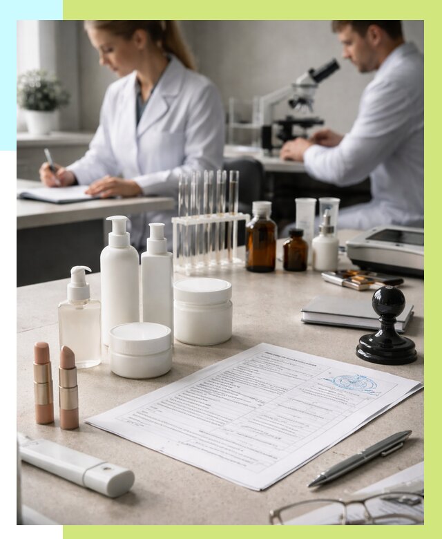 Сертификация косметики в Скопине от 20842 р. - Алешин-Скп