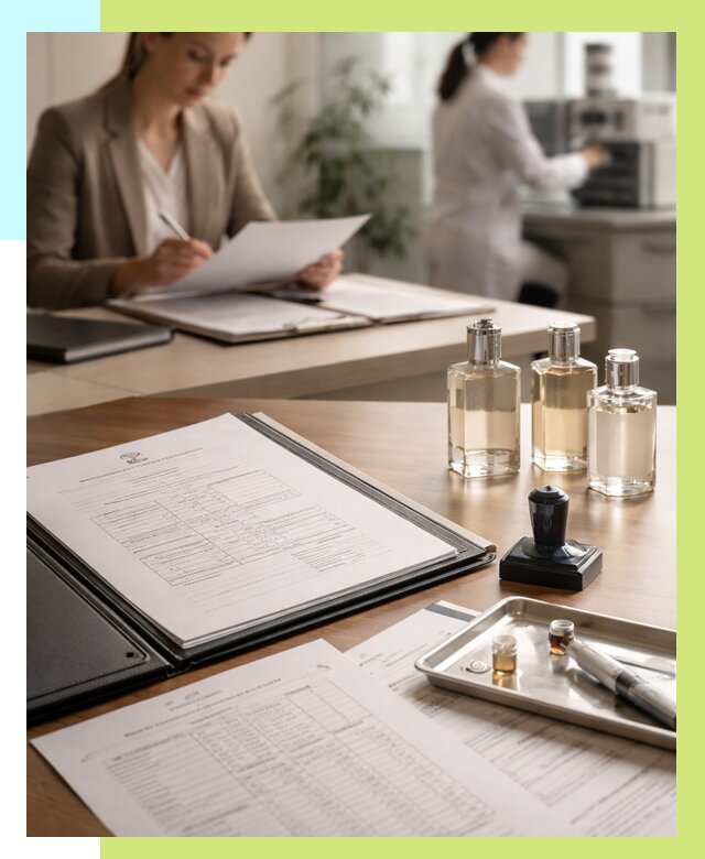 Сертификация парфюмерии в Скопине от 15632 р. | Алешин-Скп