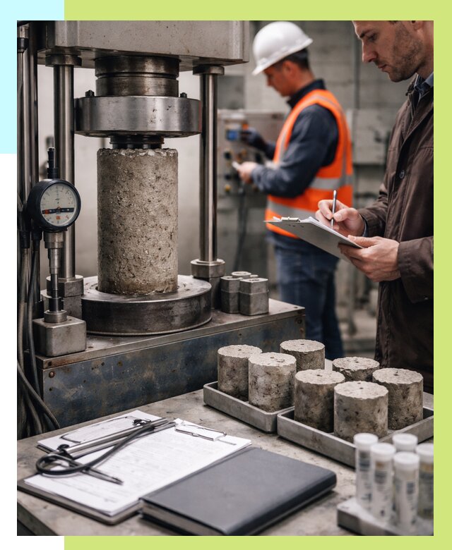 Сертификация бетона в Скопине от 31263 р. сертификат | Алешин-Скп