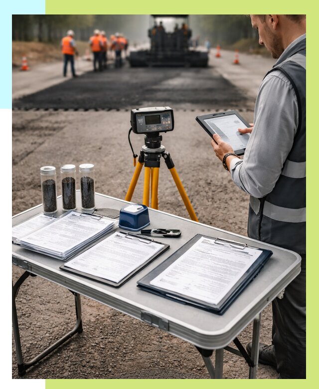 Сертификация асфальта в Скопине от 26053 р. | Алешин-Скп