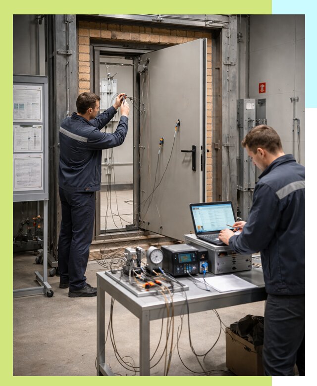 Сертификация противопожарных дверей в Скопине по ГОСТ и ТР