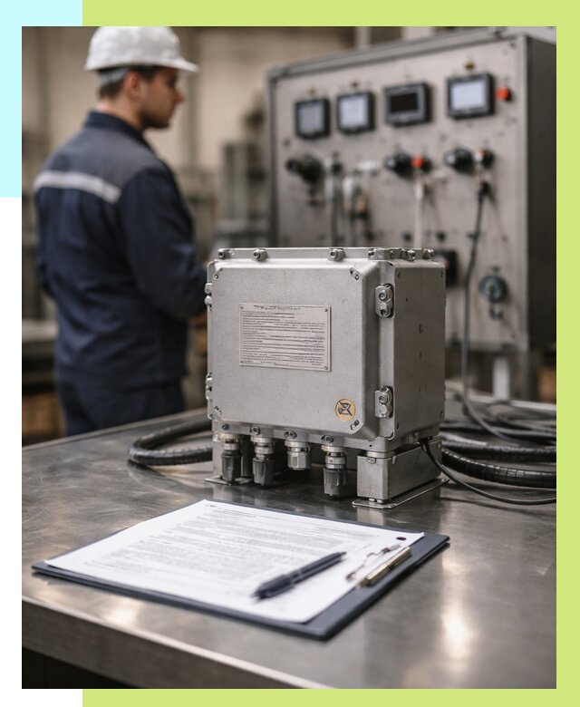 Сертификация взрывозащищенного оборудования в Скопине от 36474 р. | Алешин-Скп