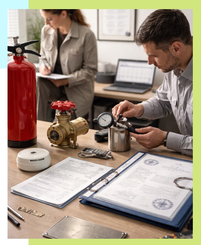 Сертификация пожарного оборудования в Скопине от 15632 р.|Алешин-Скп