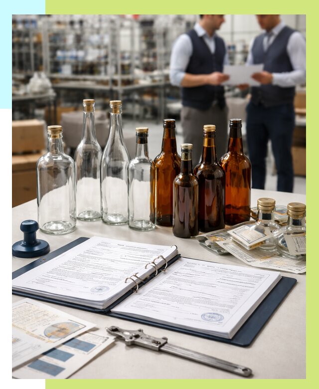 Сертификация стеклянных бутылок в Скопине от 26053 р. | Алешин-Скп