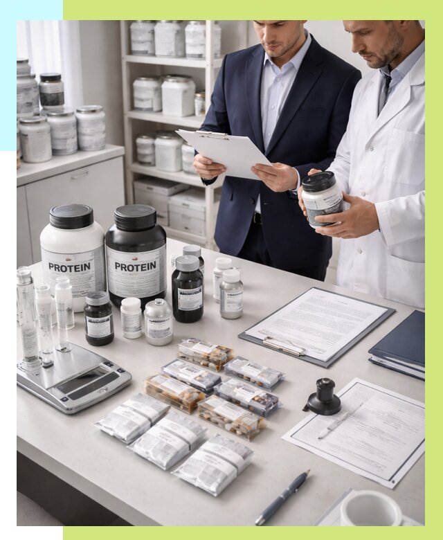 Сертификация спортивного питания в Скопине от 15632 р., Алешин-Скп