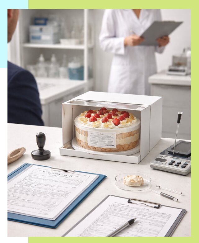 Сертификация тортов в Скопине от 9379 р. заказать | Алешин-Скп