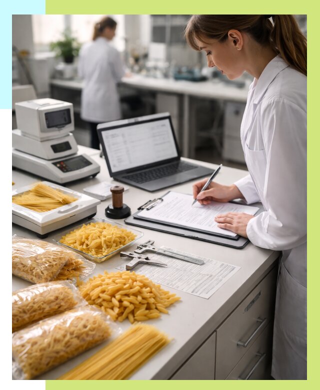 Сертификация макаронных изделий в Скопине от 15632 р. | Алешин-Скп