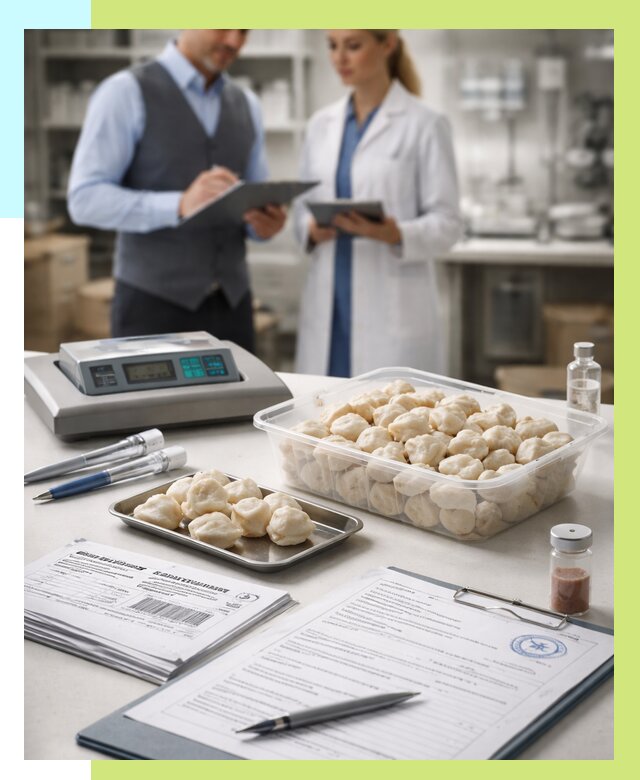 Сертификация пельменей в Скопине от 15632 р. срочно | Алешин-Скп