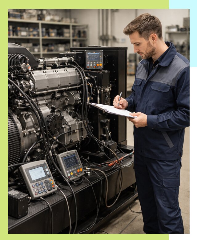Сертификация дизельных генераторов и их оборудования в Скопине
