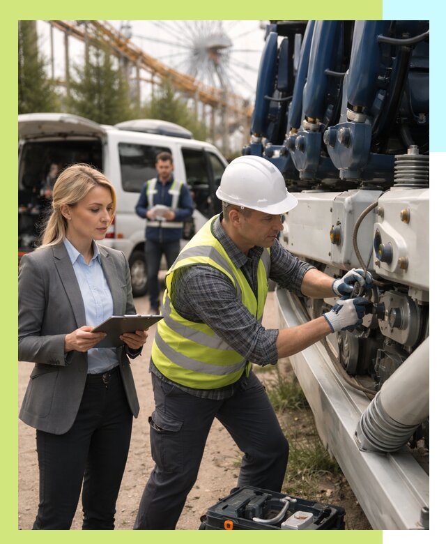 Сертификация аттракционов и проверка безопасности в Скопине