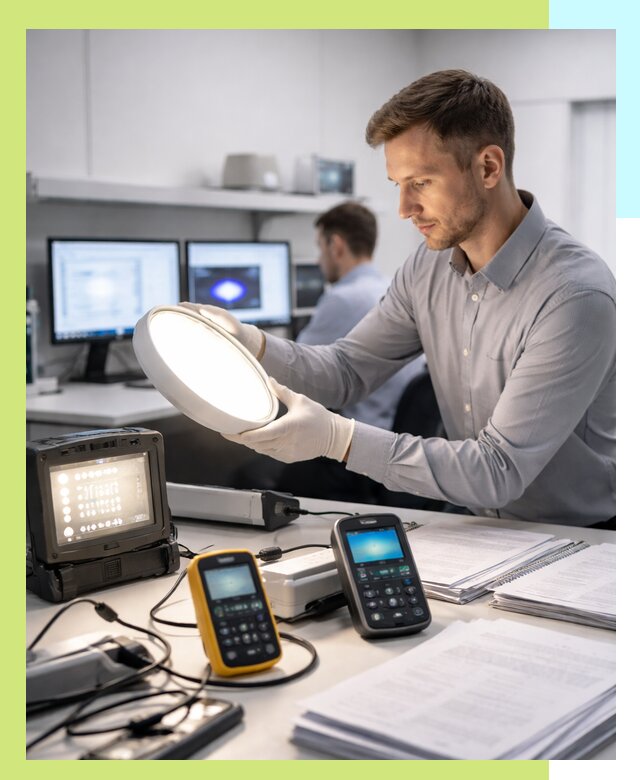 Сертификация светильников в Скопине: испытания и оформление