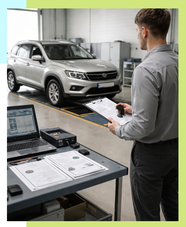 Сертификация транспортных средств в Скопине от 12505 р. | Алешин-Скп