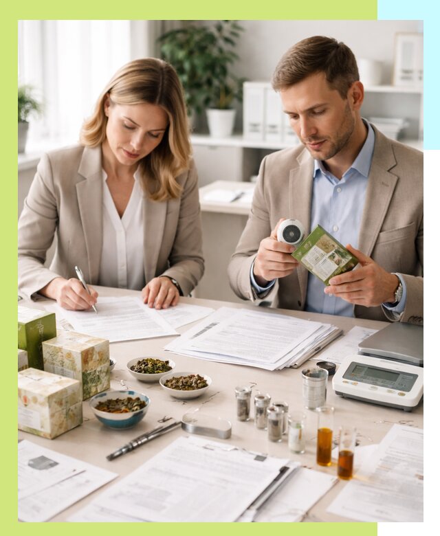 Разработка ТУ на чай и маркировку продукции в Скопине