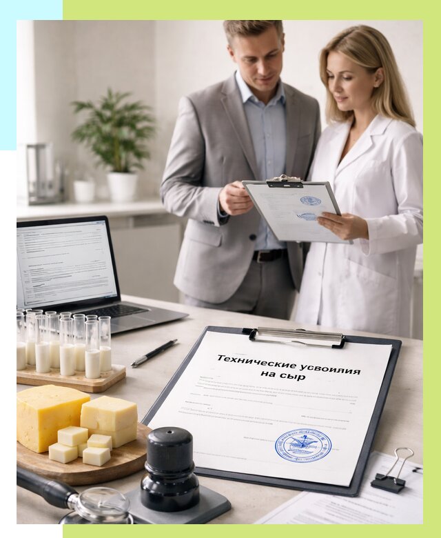 ТУ на сыры в Скопине срочно от 12505 р. — оформление | Алешин-Скп