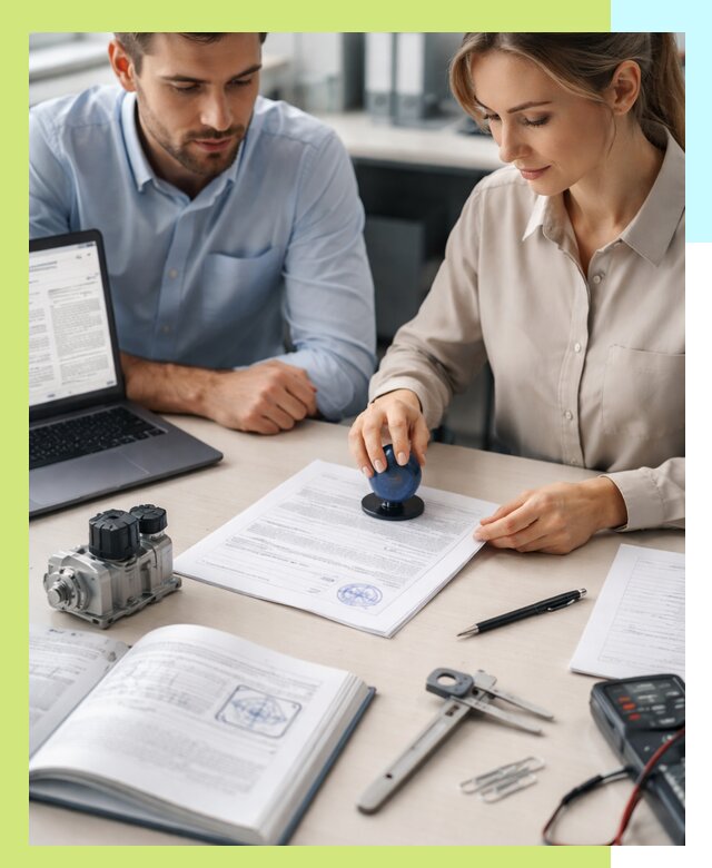 Выдача паспорта изделия и техническая экспертиза продукции в Скопине