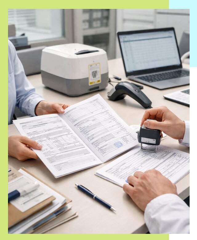 Оформление паспорта на товар и сопроводительных документов в Скопине