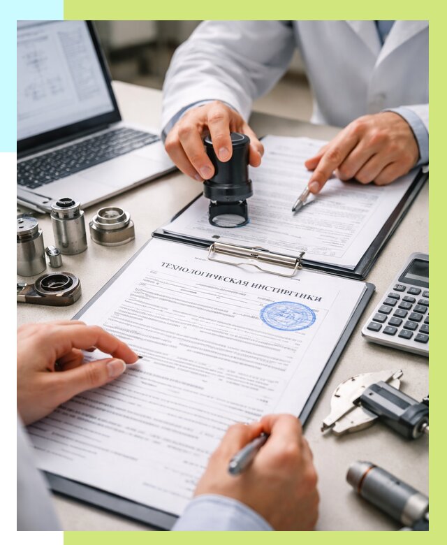 Технологическая инструкция в Скопине от 8858 р., под ключ Алешин-Скп