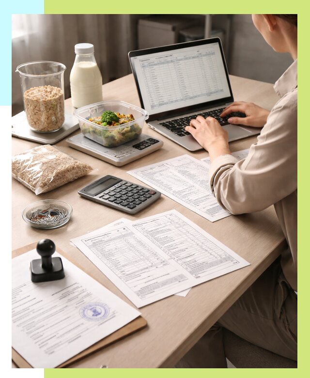 Просчет БЖУ для маркировки в Скопине от 1563 р. | Алешин-Скп