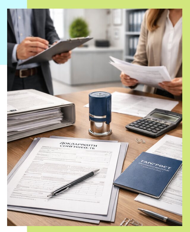 Декларация соответствия ТР ТС в Скопине от 8337 р., Алешин-Скп