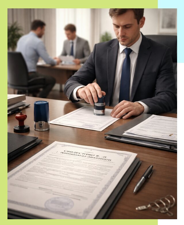 Оформление свидетельства о государственной регистрации в Скопине