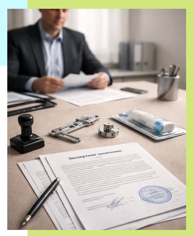 Экспертное заключение на продукцию в Скопине от 8858 р. | Алешин-Скп