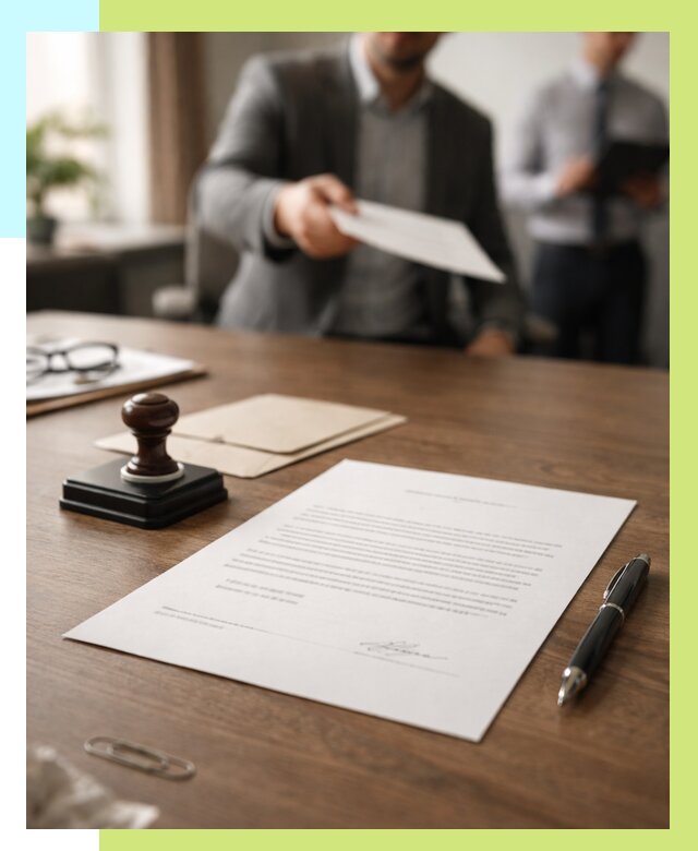 Отказное письмо по сертификации в Скопине от 3647 р. | Алешин-Скп