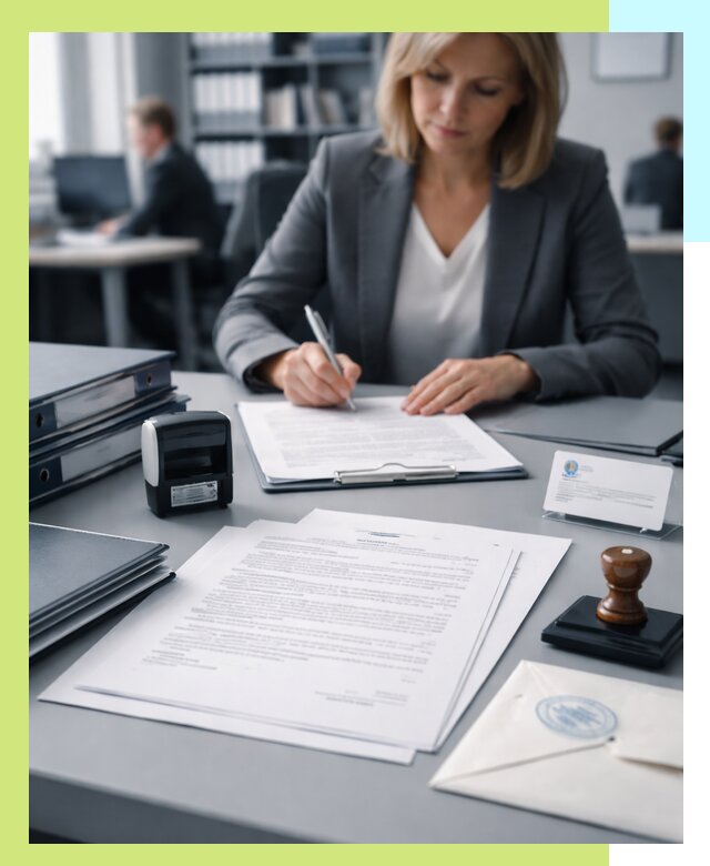 Оформление отказного письма для продукции и оборудования в Скопине