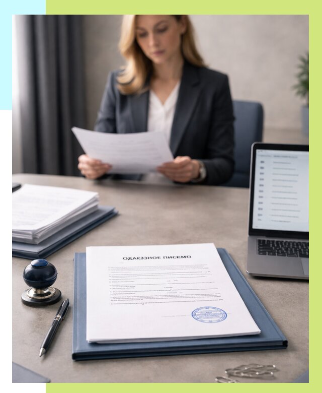 Отказное письмо для маркетплейсов в Скопине от 2605 р., Алешин-Скп