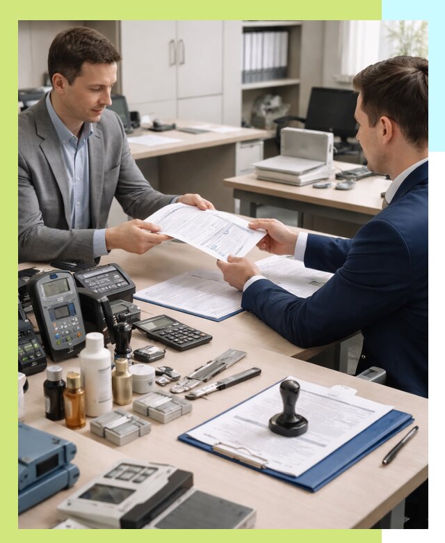 Оформление и получение заключения РЧЦ для оборудования в Скопине