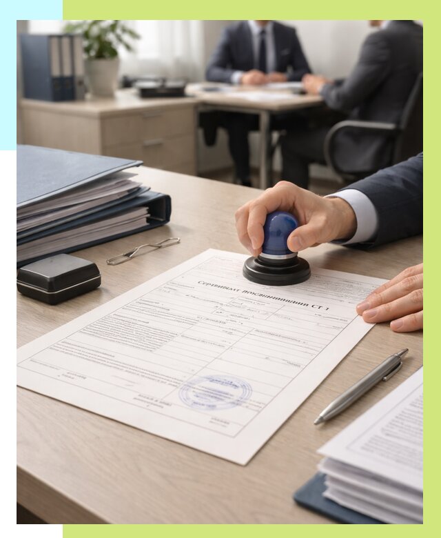 Сертификат происхождения СТ 1 в Скопине от 4689 р. | Алешин-Скп