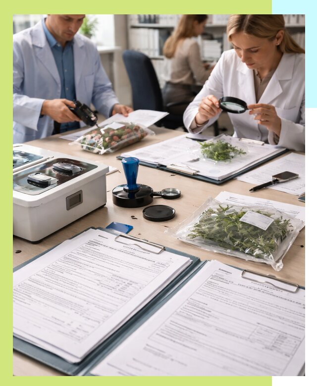 Оформление карантинного сертификата для растений в Скопине