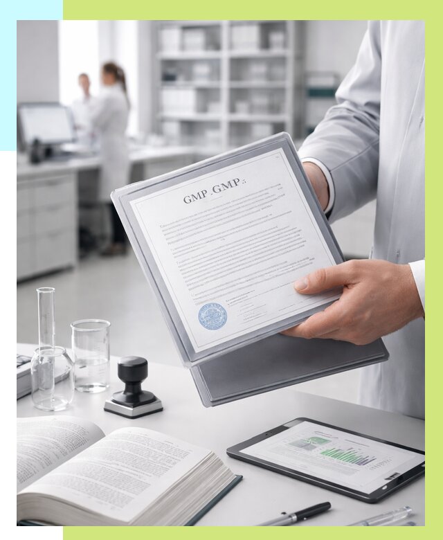 Сертификат GMP в Скопине под ключ от 88579 р. | Алешин-Скп