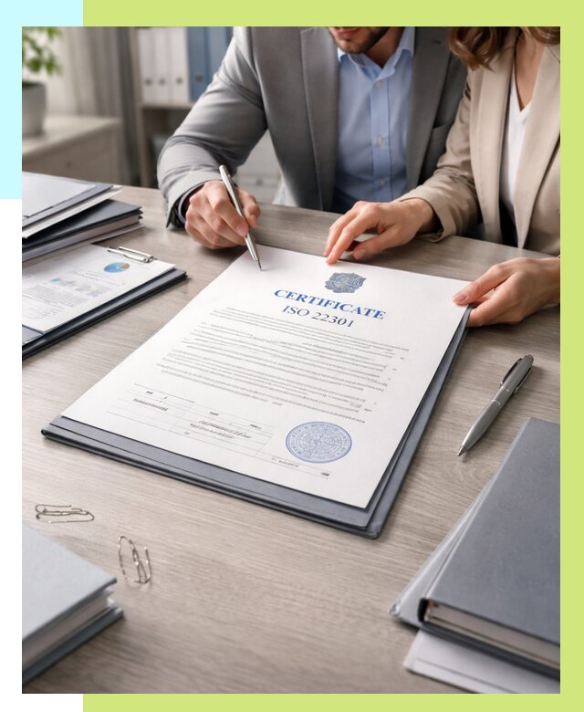 Сертификат ISO 22301 в Скопине от 46895 р. | Алешин-Скп срочно