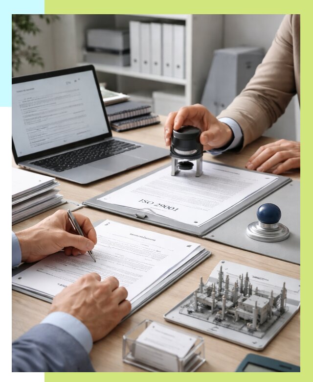 Сертификат ISO 29001 в Скопине под ключ от 78158 р. | Алешин-Скп