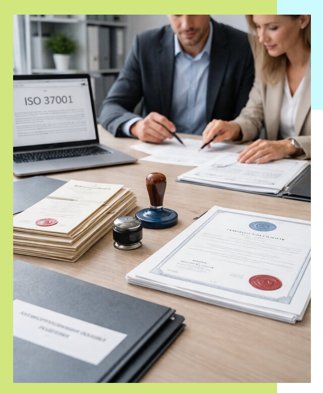 Получение сертификата ISO 37001 по системе борьбы с коррупцией в Скопине